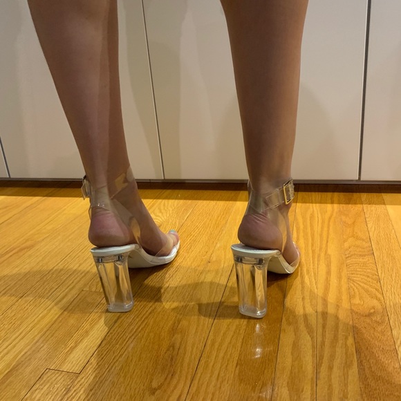 Public Desire Clear Heels - Picture 3 of 3